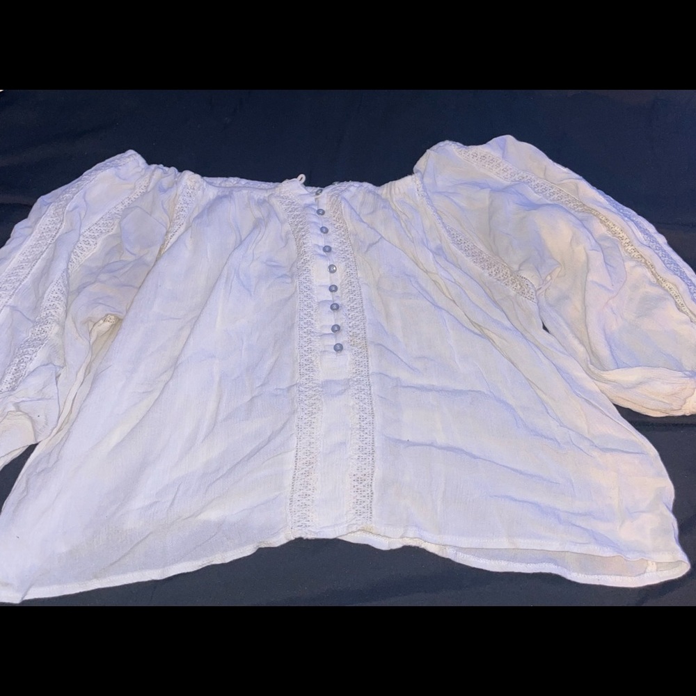 A white blouse.